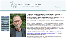Tablet Screenshot of davidwindstrom.com